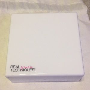 Real techniques makeup brush holder+case